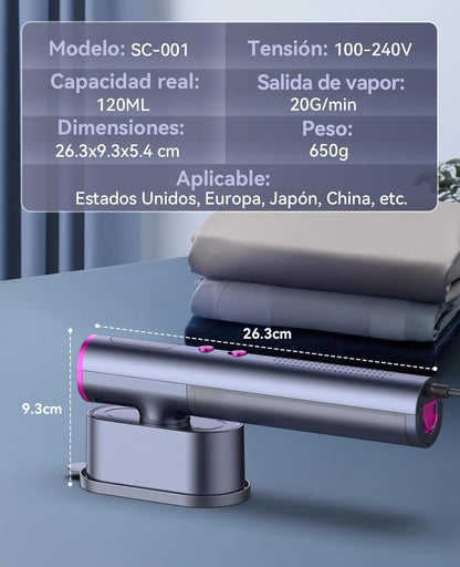 Plancha a vapor Pro 2-en-1 de Viaje