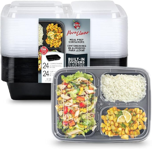 Contenedores De Alimentos Reutilizables 946ml