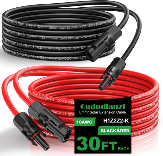 Cable para Panel Solar de 6 mm Cuadrados para Sistemas Solares