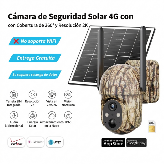 Cámara de Seguridad de Exterior Autonóma 2K