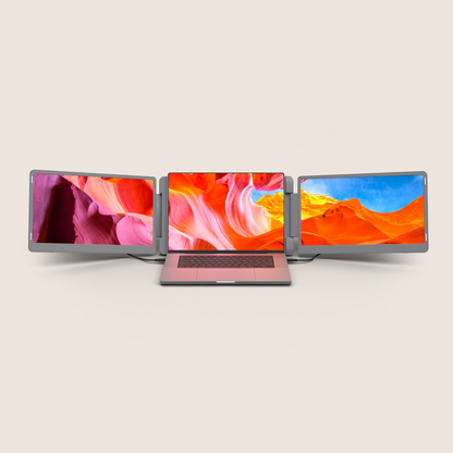MaxView Ultra™: Estación de Triple Pantalla Portátil HD